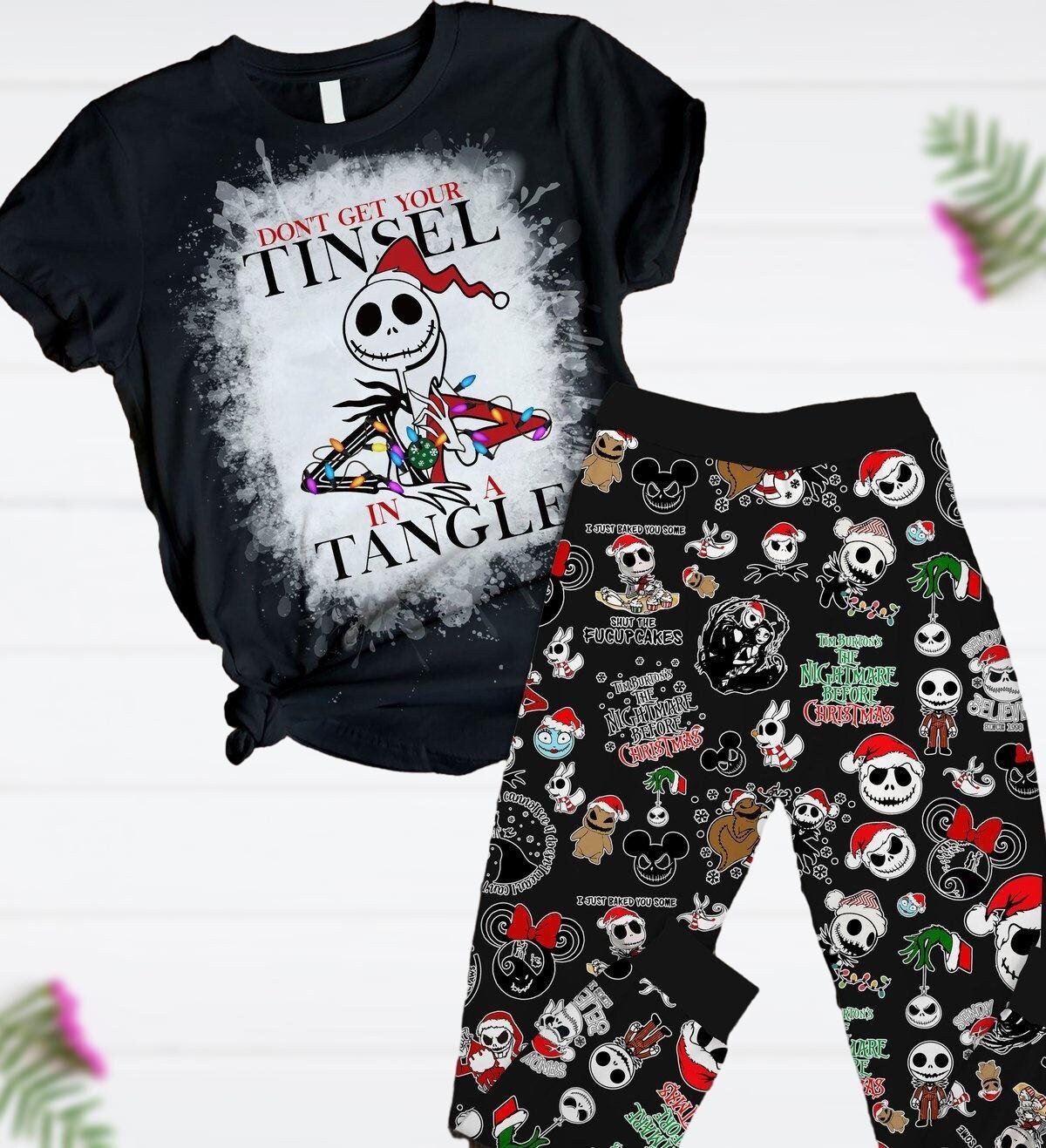 Jack Skellington Pajamas Etsy