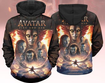 Disney Avatar Fire and Ash Shirt, Fire And Ash Sweatshirt, Avatar 3 T-Shirt, Avatar Hoodie, Movie Lovers Shirt, Shirt For Avatar Fans