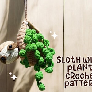 Amigurumi Sloth PDF Crochet Pattern, Easy-to-follow Cute Sloth Gift ...