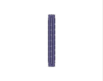 Various size embroidery file button holes - digital download