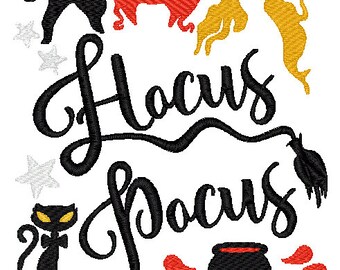 Set of 5 designs Halloween Embroidery Design Bundle Instant download