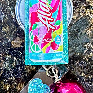 Inspired Energy Drink Nurse Teacher Doctor Tech Retractable Badge Reel Gift