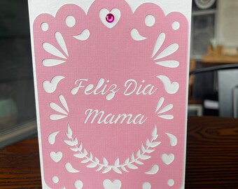 Feliz dia mama carta papel picado feliz dia de las madres