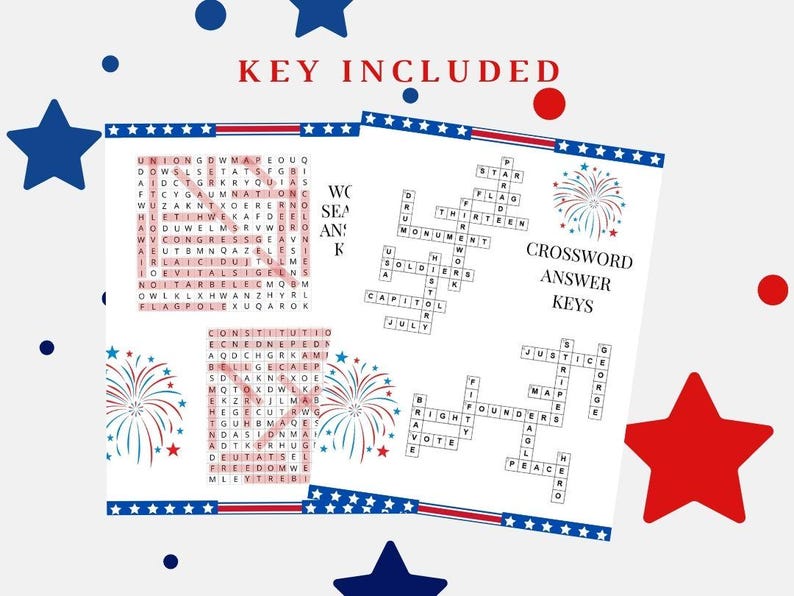 USA 250 Kids Activity Pack | Patriotic American History Puzzles ...