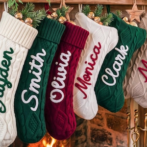 2026 Christmas Stockings Set, Christmas Family Stocking with Name, Paw Christmas Stocking Set, Holiday Stockings Gift, Xmas gift