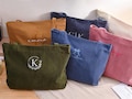 Personalized Bridesmaid gift bag, Bridesmaid Tote bag, Corduroy Tote Bag, Tote Bag with Zipper, Name Bag, Monogram Bag, Wedding Party Gifts product logo