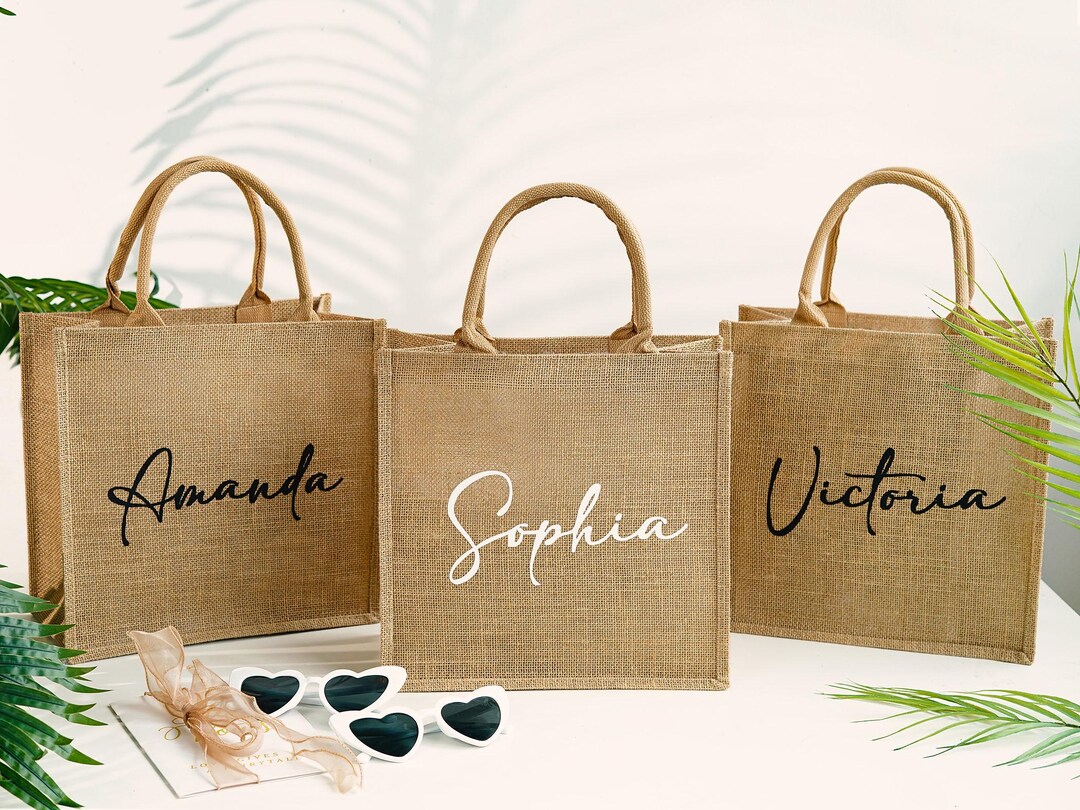 Personalized Bridesmaid Bags,bridesmaid Tote Bag,bridesmaid Gifts ...