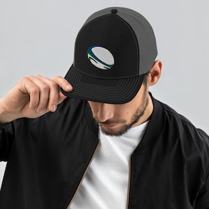 Rugby Ball Trucker Cap