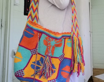 Wayuu mochilla Bags, large