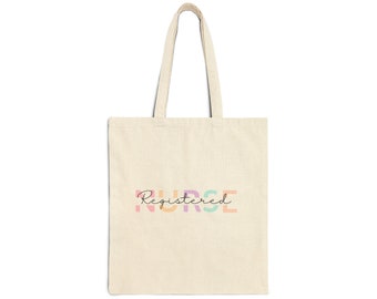 Copy of Registered Nurse Tote Bag, Graduate Nurse Gift, RN Tote, Multiple Colors