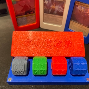 D100 Spin down Counter for Magic the Gathering or Boardgames | 3D Printed | Custom Made