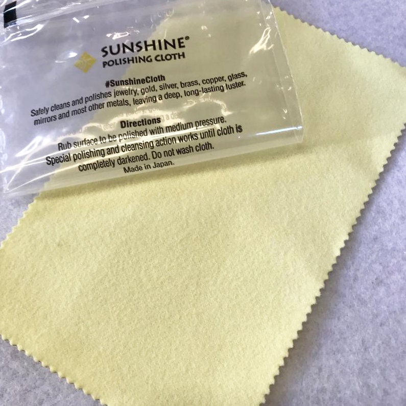 LARGE Sunshine Polishing Cloth for Jewelry for Only 2.99 7 1/2