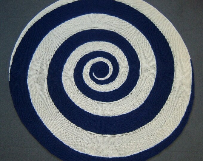 Spinning a Yarn PDF Pattern for Knitted Afghan Etsy