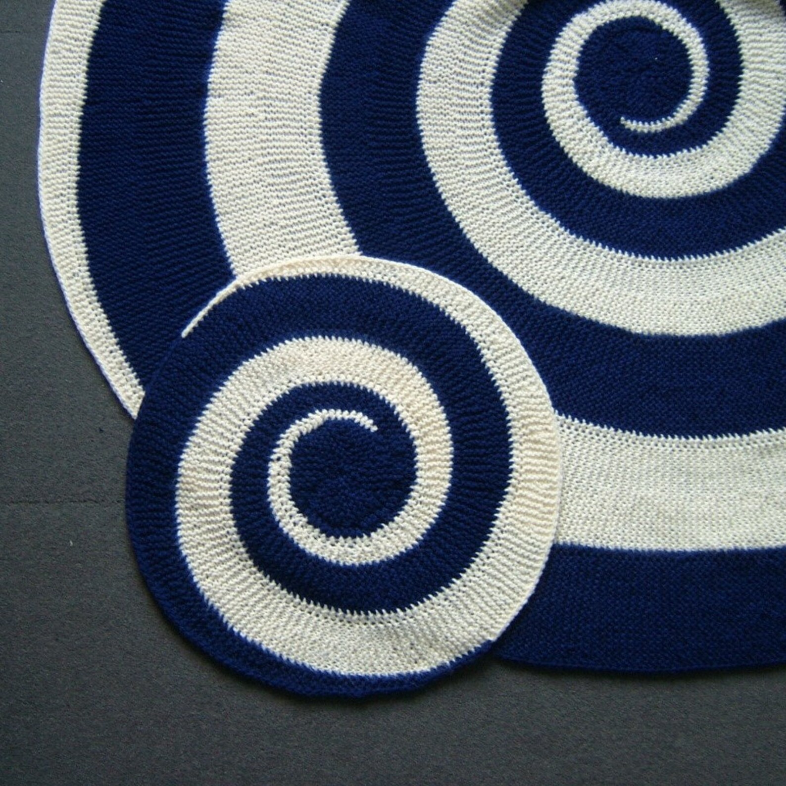 Spinning a Yarn PDF Pattern for Knitted Afghan Etsy