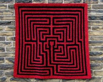 Amazement - PDF pattern for knitted afghan
