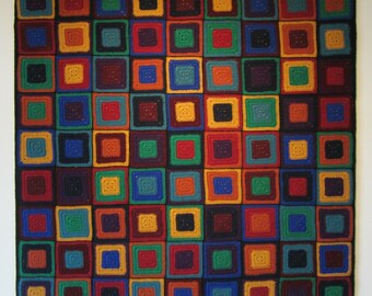 Pseudoku (Crochet) - PDF pattern for crochet afghan