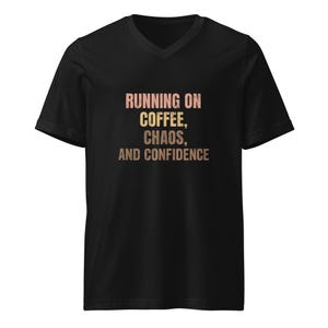 Unisex Short Sleeve V-Neck T-Shirt