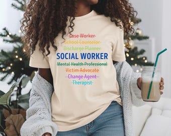 Social Worker Defined Tee