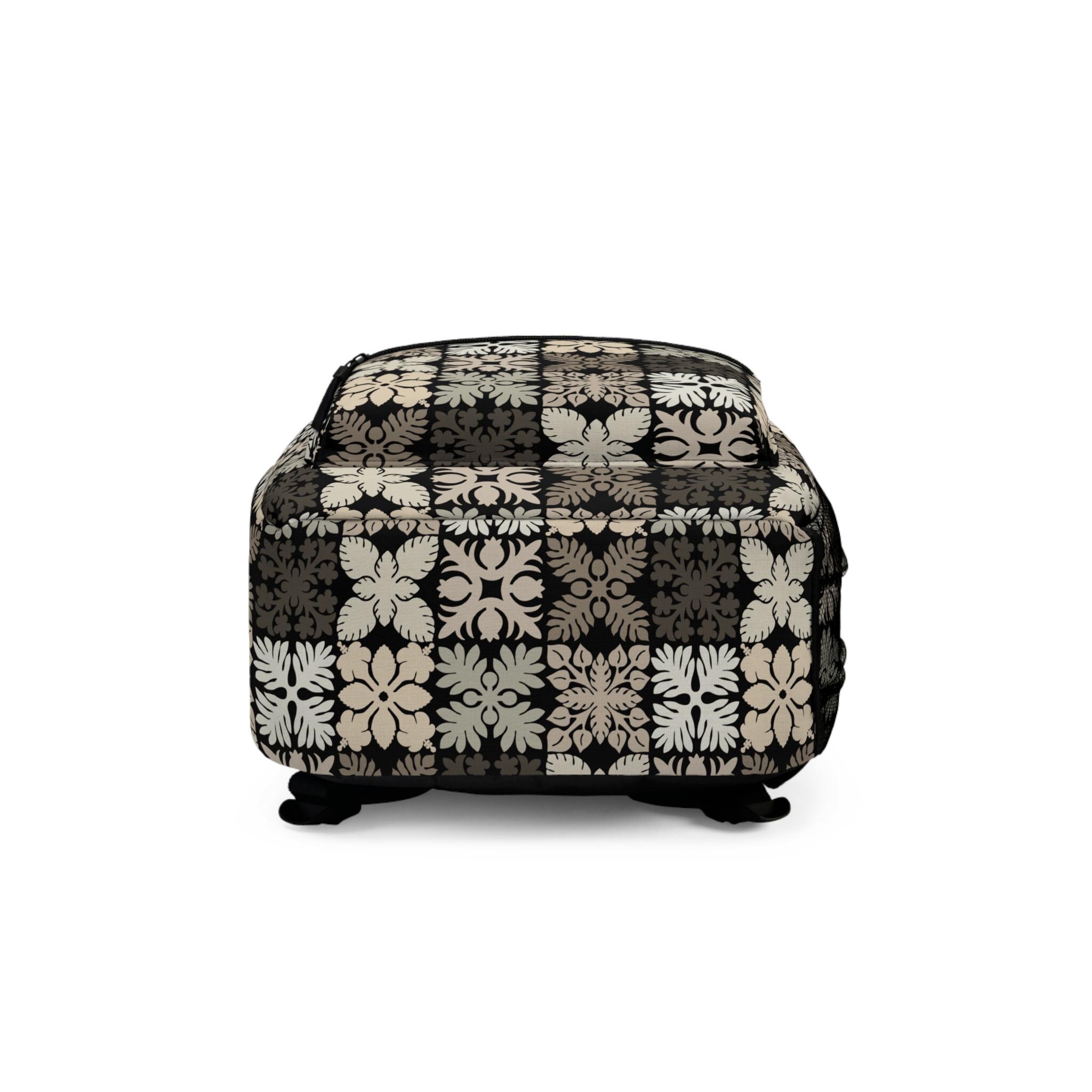 Hawaiian Quilt Pattern Backpack, Quilted Design, Local  display picture 2