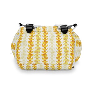 Hawaii Lei Baby Diaper Backpack, Hawaiian Puakenikeni Design, Local, Floral, Keiki, Everyday Vacation Travel Versatile Bag, Baby Shower Gift zdjęcie 7