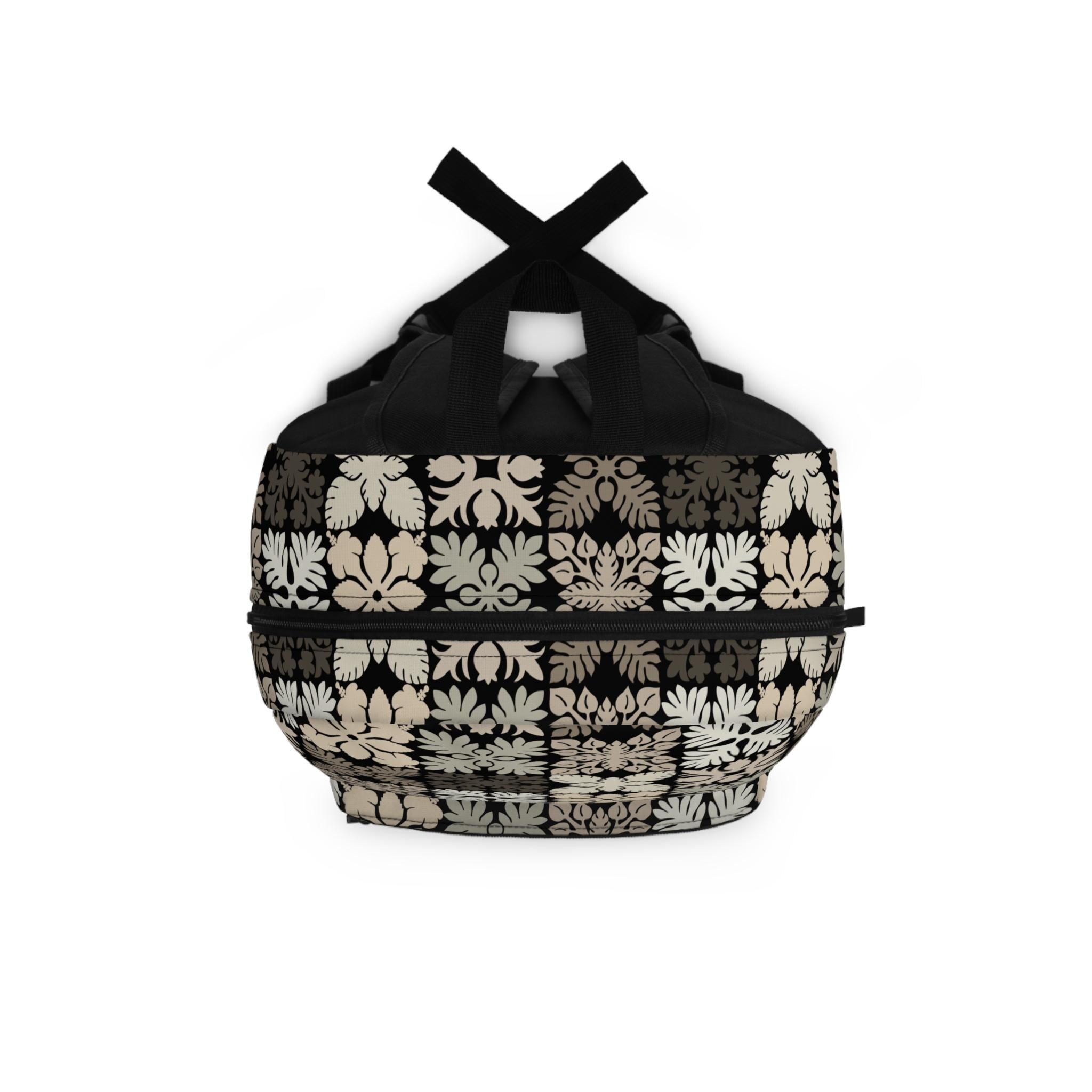 Hawaiian Quilt Pattern Backpack, Quilted Design, Local  display picture 1