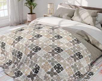 Manta de forro polar ártico con diseño de colcha hawaiana, ideal para regalar o decorar el hogar. Perfecta para bebés. Ideal para bebés y para compartir en cualquier ocasión.