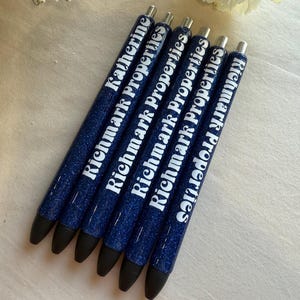 Custom Glitter Pens, Ink Joy Glitter Pen, Epoxy Pens, Glitter Pens, Gift for Coworker, Gift for her, Graduation Gift, Bridesmaid Gift