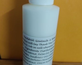 Bonfire Bliss Body Lotion Light and Creamy with Goatmilk Aloe Vera Shea Mango Butters