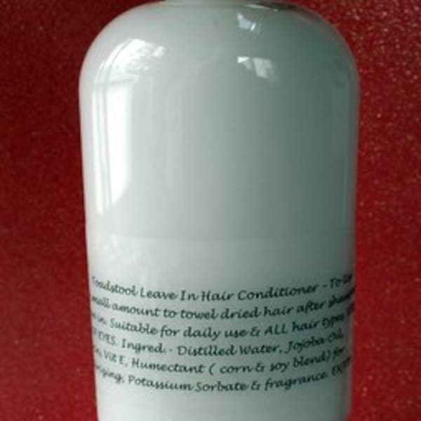 Hair Conditioner Leave In Save on Set 3 Full Sized Bottles You Choose Scents Mix or Match by Toadstool Soaps