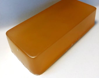 Argan Oil Soap Loaf UNscented Mango Butter Shea Butter One Pound Glycerin Soap Loaf Sunflower Oil Vitamin E by Toadstool Soaps