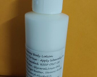 Lotion Cashmere Sweater Body Lotion Light and Creamy with Goatmilk Aloe Vera by Toadstool Soaps