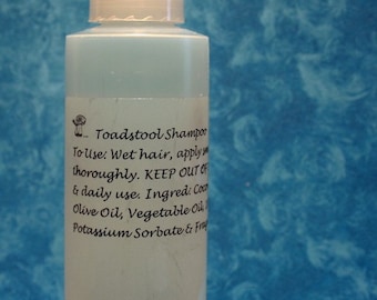 Shampoo Travel Size 3 Ounces You Choose the Scent by Toadstool Soaps