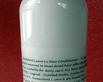 Conditioner Pink Candy Hair Conditioner Leave In with Jojoba Oil Handmade  by Toadstool Soaps