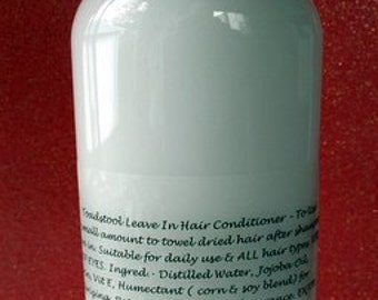 Conditioner Truly Rose Leave In Hair Conditioner Jojoba Glycerin Vit E made by Toadstool Soaps