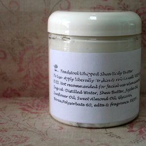 Half Pound Black Tea Rose Body Butter Shea Butter Jojoba Sunflower and Sweet Almond Oils image 4