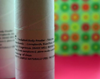Powder Very Vanilla Body Powder Talc Free from Toadstool Soaps