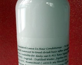 Conditioner Gardenia Hair Conditioner Leave In with Jojoba Oil Handmade by Toadstool Soaps