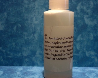 Shower Gel Travel Size 3 Ounces You Choose the Scent by Toadstool Soaps