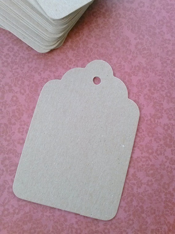 Chipboard Tags Large Tags Set of 25 Gift Tags Product Etsy
