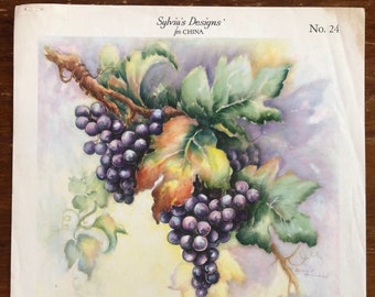 Sylvia’s Designs for China - Wild Grapes