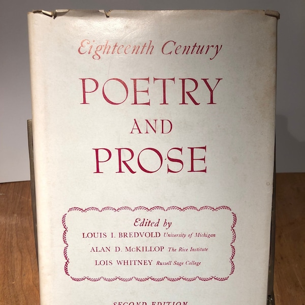 Poetry and Prose