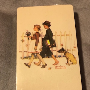 Norman Rockwell Playing Cards - Fall