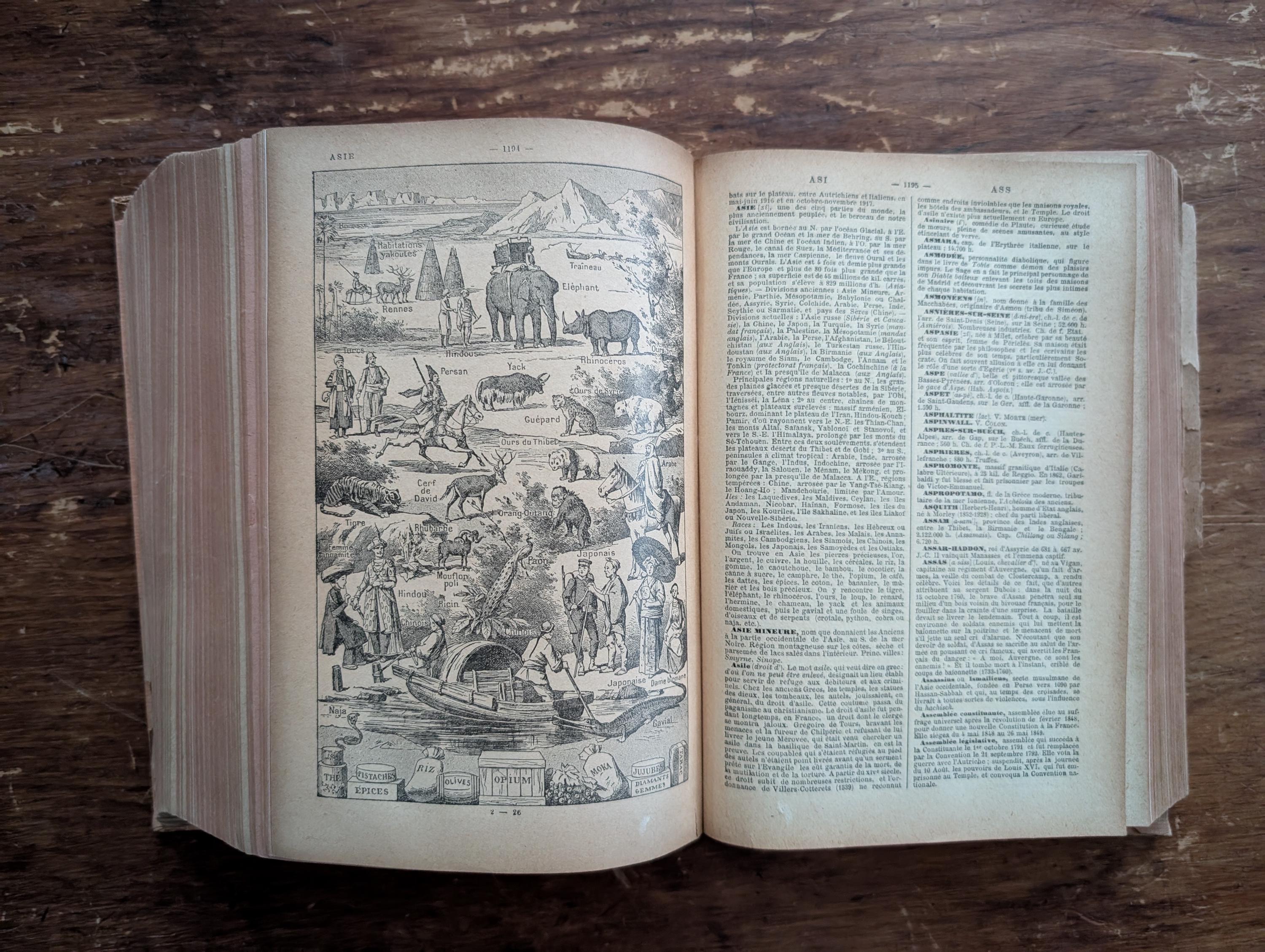 Nouveau Petit Larousse Illustre - Etsy
