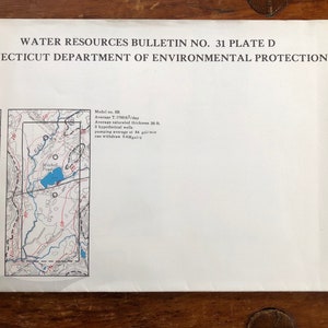 Water Resources Bulletin No. 31 Plate D - Das Department of Environmental Protection von Sharon