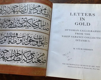 Letters in Gold