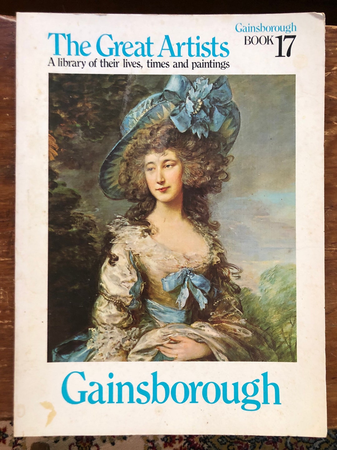 The Great Artists Gainsborough Book 17 Etsy