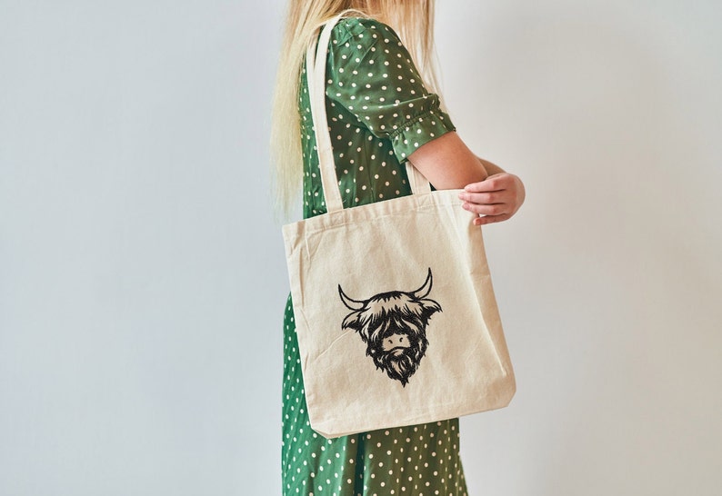 Highland Cattle Machine Embroidery File Shaggy Cow Machine Embroidery ...