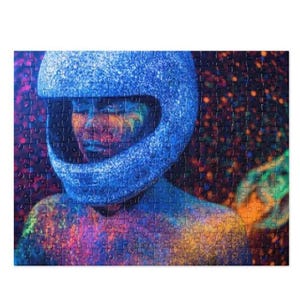 Cosmic Rider, Motorcycle Jigsaw puzzle