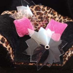 BYOP InvisiBoob Star Burst Pasties - Illusion Burlesque Nipple Tassels