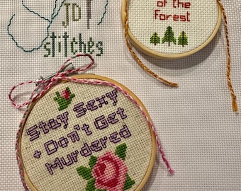 My Favorite Murder, Podcast, Needle point, Cross stitch, Handmade, Fandom, Gift